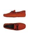 Tod's Loafers In Rust