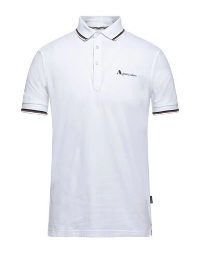 Aquascutum Polo Shirts In White