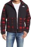 The North Face Denali 2 Jacket In Tnf Red Holiday 2 Plaid Print