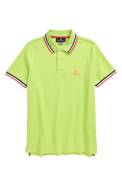 Psycho Bunny St. Lucia Polo Shirt In Electric Lime