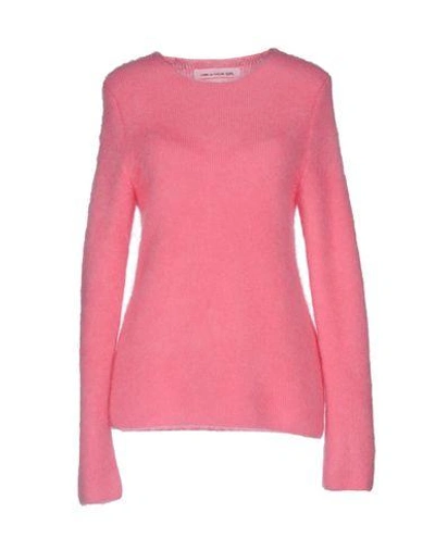 Comme Des Garçons Sweater In Pink