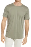 Robert Barakett Georgia Crewneck T-shirt In Pastel Olive