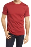 Robert Barakett Georgia Crewneck T-shirt In Raspberry