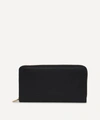 Mansur Gavriel Leather Continental Wallet In Black