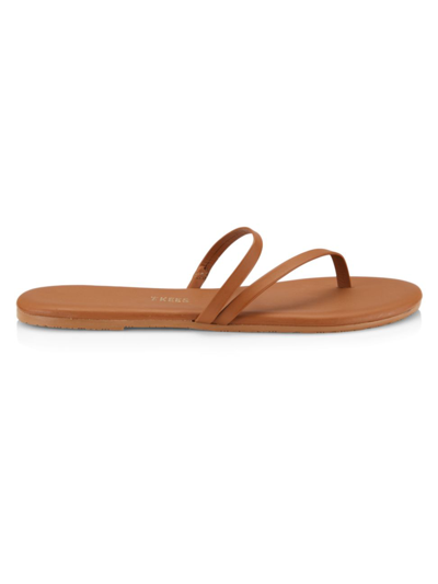 Tkees Sarit Leather Sandals In Natural