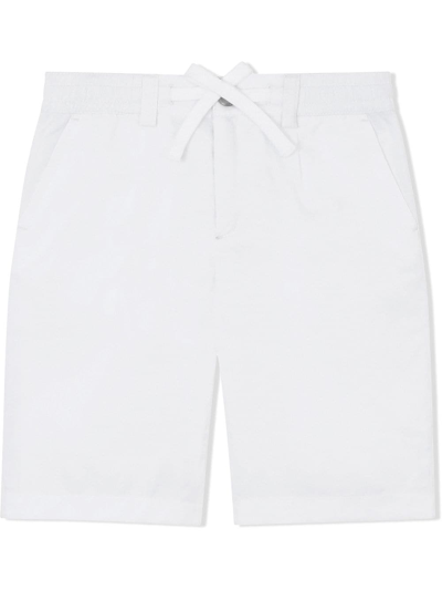 Dolce & Gabbana Kids' Bow Detail Shorts In White