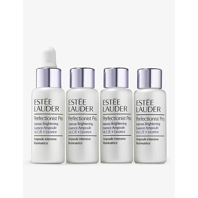 Estée Lauder Perfectionist Pro Intense Brighteningtreatmentampoule With Vitamin C/e + Licorice Skincare Set