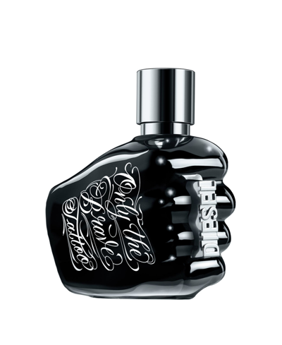 Diesel Men's Only The Brave Tattoo Eau De Toilette, 1.7 oz In Black