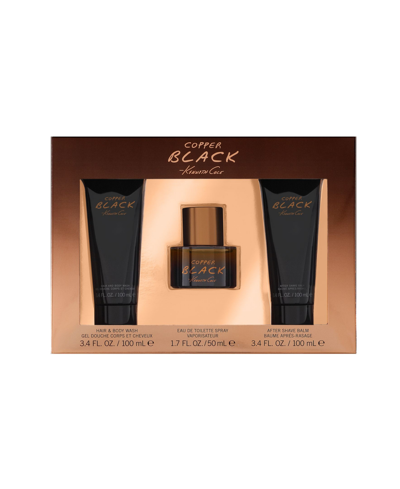 Kenneth Cole Men's 3 Piece Giftset, 1.7 oz In Copper