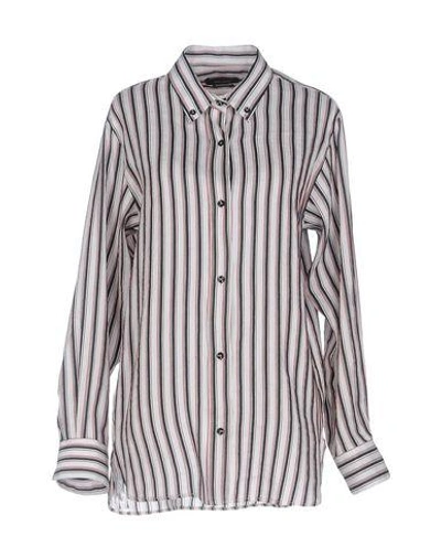 Isabel Marant Striped Shirt In White