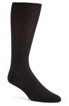 Pantherella Merino Wool Blend Socks In Black