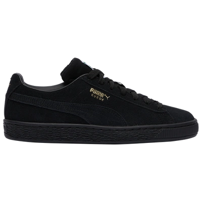 Puma Kids' Boys  Suede Classic In Black- Black