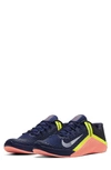 Nike Metcon 6 Training Shoe In Royal Blue/ Mango/ Blue