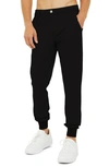 Redvanly Halliday Pocket Golf Joggers In Black