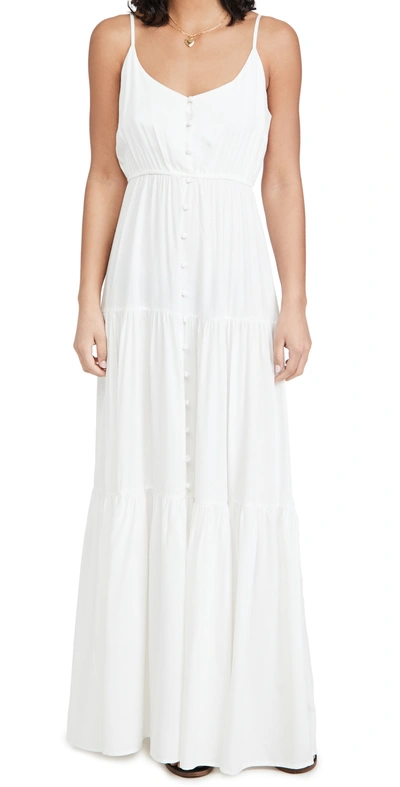 bb dakota long dress White long dress with pretty detail