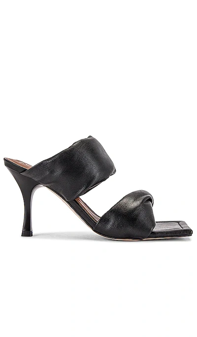 Alohas Twist Strap Mule In Black