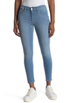Frame Le Skinny De Jeanne Cropped Mid-rise Skinny Jeans In Colima