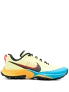 Nike Air Zoom Terra Kiger 7 Mesh Running Sneakers In Yellow