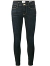 Frame Le Skinny De Jeanne Blue Low Rise Jeans