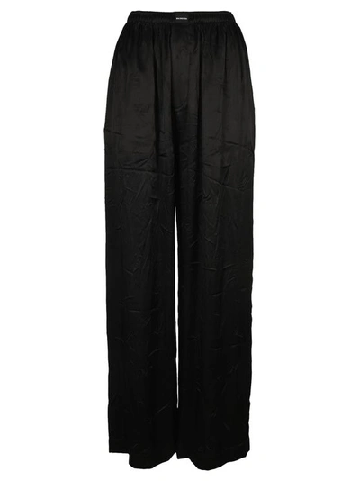 Balenciaga Pijama Style Trousers In Black
