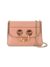 Jw Anderson Dusty Pink Pierce Mini Cross Body Bag In Pink/purple