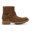 Belstaff Tan Suede Trialmaster Chelsea Boots In Brown