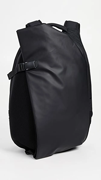 Côte And Ciel Isar Obsidian Medium Backpack In Black