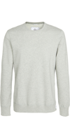 Reigning Champ Crew-neck Cotton-terry Sweatshirt In H. Grey