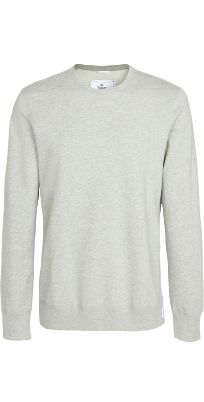 Reigning Champ Crew-neck Cotton-terry Sweatshirt In Gray