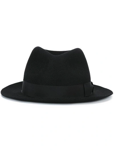 Borsalino Trilby Hat In Black