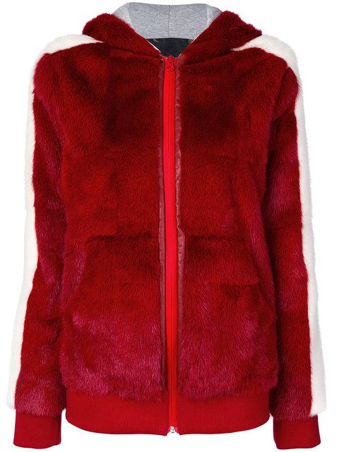 Mr & Mrs Italy Hooded Jacket In Red | ModeSens