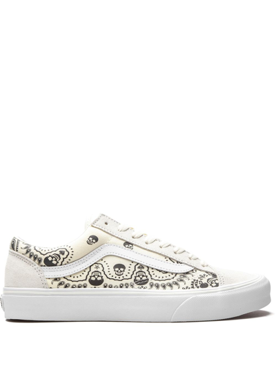 Vans Style 36 Bandana Trainers In White