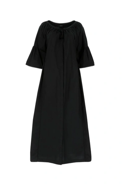 Weekend Max Mara Ombrato Dress In Black