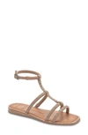 Dolce Vita Kole Studded Gladiator Sandals Women's Shoes In Dune Nubuck Stella