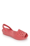 Kenneth Cole Reaction Women's Fine Eva Platform Wedge Women's Shoes In Spiced Coral