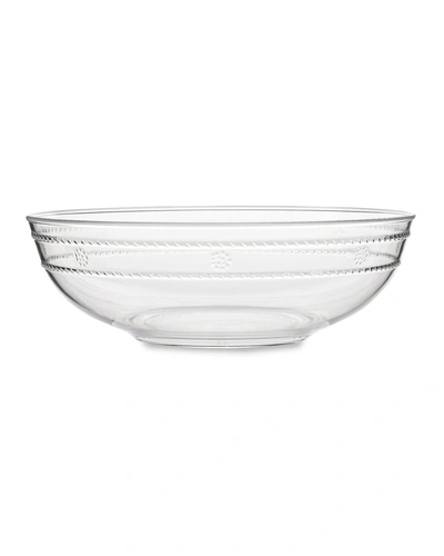 Juliska Isabella Acrylic Serving Bowl, 13"sq. In Clear