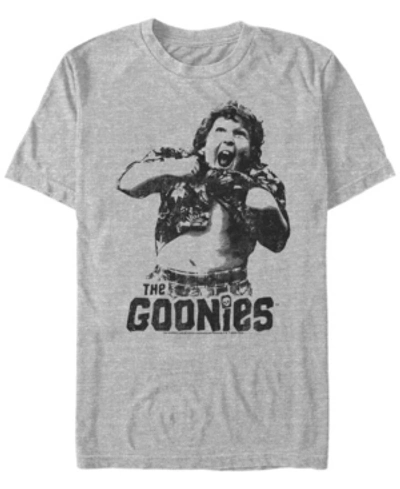 Fifth Sun Men's The Goonies 1985 Truffle Shuffle Short Sleeve T-shirt In Athletic Heather