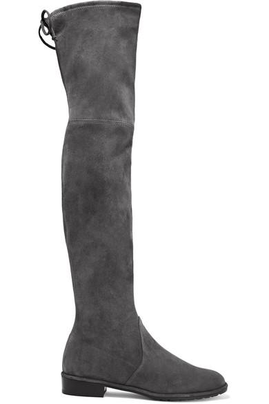 stuart weitzman lowland walnut suede