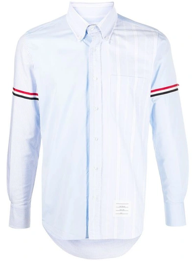 Thom Browne Men's Blue Cotton Shirt