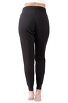 90 Degree By Reflex Terry Brushed Inside Joggers In Black