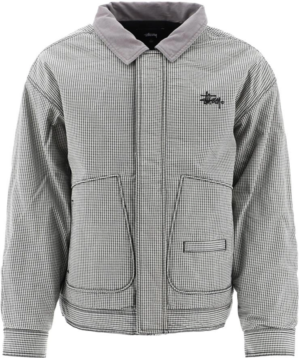 ジャケット・アウター STUSSY 20AW Plaid Bomber Jacket Stussy Stüssy Drizzler Plaid Bomber Jacket In Grey | ModeSens