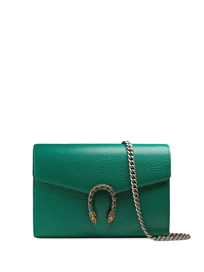 Gucci Dionysus Mini Shoulder Bag In Green
