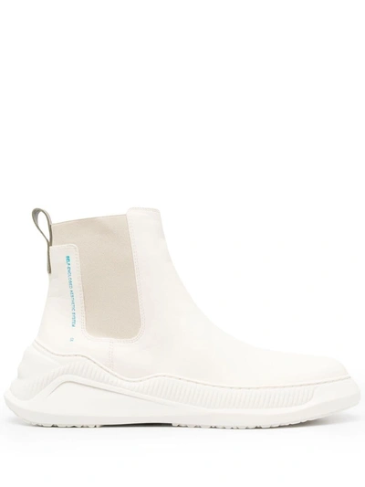 Oamc Round-toe Chelsea Boots In Ivory