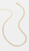 Adinas Jewels Adina's Jewels Herringbone Choker In Gold