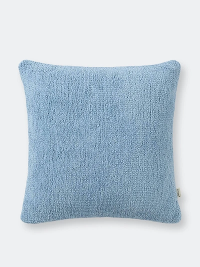 Sunday Citizen Snug Throw Pillow In Blue