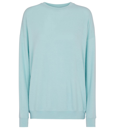 Alo Yoga Soho Sweater In Blue Quartz