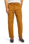Madewell Relaxed Straight Leg Workwear Pants In Dried Cedar