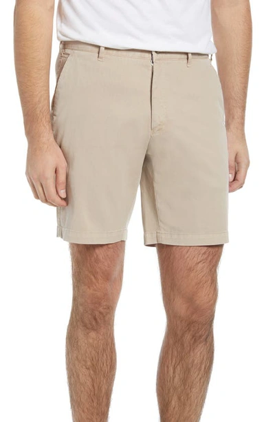 Peter Millar Men's Bedford Stretch-cotton Shorts In Khaki