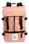 Topo Designs Mini Rover Backpack In Peach/ Peach