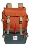 Topo Designs Rover Backpack In Clay/ Forest